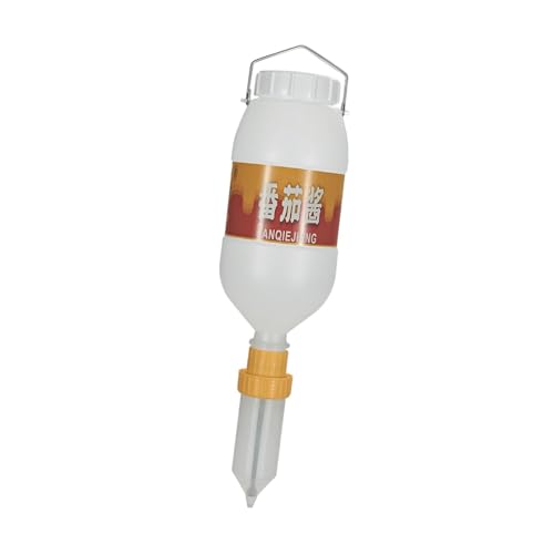 FLCPJGV 2.5L Hänge-Saucenspender - Nachfüllbare Ketchup-Flasche für Picknick & Camping - PVC Gewürzspender für Senf, Mayo, Dressing - Küchenzubehör mit praktischem Quetsch-Design von FLCPJGV