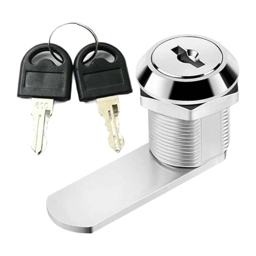 FLCPJGV Schrankschloss mit Nocken, Postfachschloss, Professionelle Zinklegierung, Tragbar, Praktisch FLCPJGV Schrankschloss mit Nocken, Postfachschloss, Professionelle Zinklegierung, Tragbar, Praktisch von FLCPJGV