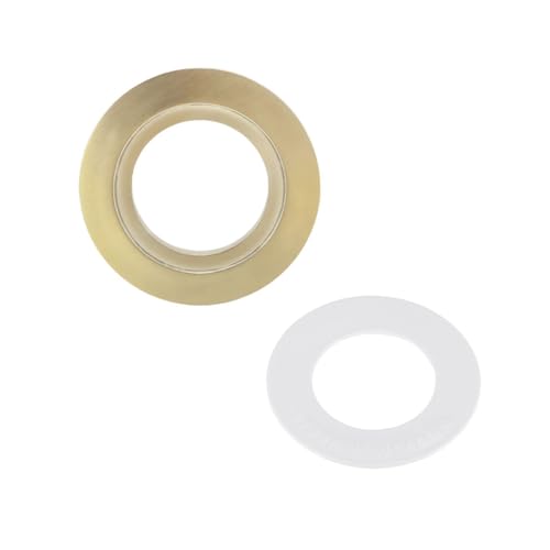 FLCPJGV Toilettenknopf Adapterplatte 38 Mm bis 48 Mm 58 für Toilettentank, Gold FLCPJGV Toilettenknopf Adapterplatte 38 Mm bis 48 Mm 58 für Toilettentank, Gold von FLCPJGV