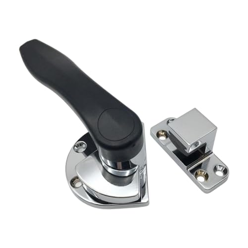 FLCPJGV Türgriff für Dampfgarerschränke, Schlossmechanismus für Gefriergeräte, Zinklegierung für Links FLCPJGV Türgriff für Dampfgarerschränke, Schlossmechanismus für Gefriergeräte, Zinklegierung für Links von FLCPJGV