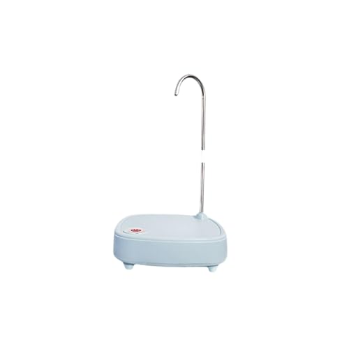 FLCPJGV Wasserspender Als Kompakte Elektrische Wasserpumpe für Universelle Flaschen mit USB Anschluss Und Abnehmbarem Edelstahlauslauf für Küche Und Unterweg, Blau von FLCPJGV