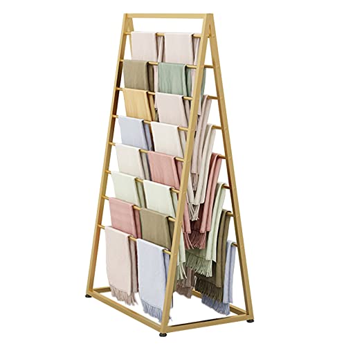 Großer Geschenkband-Organizer, doppelseitiger Ausstellungsständer für Bastelzimmer, Geschenkpapierrollen, Schal-Regal 145 cm Großer Geschenkband-Organizer, doppelseitiger Ausstellungsständer für Bastelzimmer, Geschenkpapierrollen, Schal-Regal 145 cm von FLEAGE