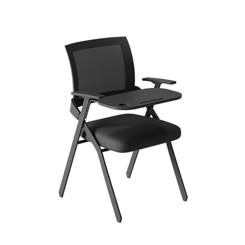 FLEPYHB Ergonomischer Schülerstuhl Mit Integriertem Schreibtisch, Klappbarer Computer-Schreibtischstuhl, Netz-Besucherstühle Für Büro, Schule, Schulung, Konferenz, Wartezimmer FLEPYHB Ergonomischer Schülerstuhl Mit Integriertem Schreibtisch, Klappbarer Computer-Schreibtischstuhl, Netz-Besucherstühle Für Büro, Schule, Schulung, Konferenz, Wartezimmer von FLEPYHB