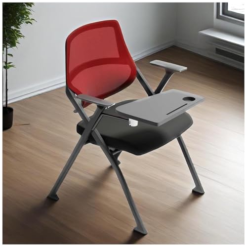 FLEPYHB Klappbarer Computer-Schreibtischstuhl, Stapelbarer Schülerstuhl Mit Integriertem Schreibtisch, Ergonomischer Tablet-Armlehnstuhl, Bürogästestühle Und Empfangsstühle FLEPYHB Klappbarer Computer-Schreibtischstuhl, Stapelbarer Schülerstuhl Mit Integriertem Schreibtisch, Ergonomischer Tablet-Armlehnstuhl, Bürogästestühle Und Empfangsstühle von FLEPYHB