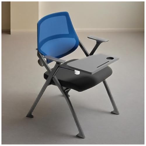 FLEPYHB Klappbarer Computer-Schreibtischstuhl, Stapelbarer Schülerstuhl Mit Integriertem Schreibtisch, Ergonomischer Tablet-Armlehnstuhl, Bürogästestühle Und Empfangsstühle FLEPYHB Klappbarer Computer-Schreibtischstuhl, Stapelbarer Schülerstuhl Mit Integriertem Schreibtisch, Ergonomischer Tablet-Armlehnstuhl, Bürogästestühle Und Empfangsstühle von FLEPYHB