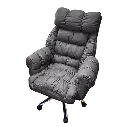 FLEPYHB Schreibtischstuhl für Das Homeoffice, Ergonomischer Bürostuhl, 360° Drehbarer Computersessel mit Neigbarer Rückenlehne, Höhenverstellbarer Bequemer Schreibtischstuhl für Zuhause, Büro von FLEPYHB