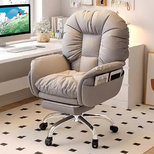 FLEPYHB Schreibtischstuhl für das Homeoffice, Bürostuhl, Gaming-Stühle für Erwachsene, Computerstuhl mit Rollen, Loungesessel, Schreibtischstühle für den Innenbereich, Live-Streaming-Stuhl mit Verst FLEPYHB Schreibtischstuhl für das Homeoffice, Bürostuhl, Gaming-Stühle für Erwachsene, Computerstuhl mit Rollen, Loungesessel, Schreibtischstühle für den Innenbereich, Live-Streaming-Stuhl mit Verst von FLEPYHB