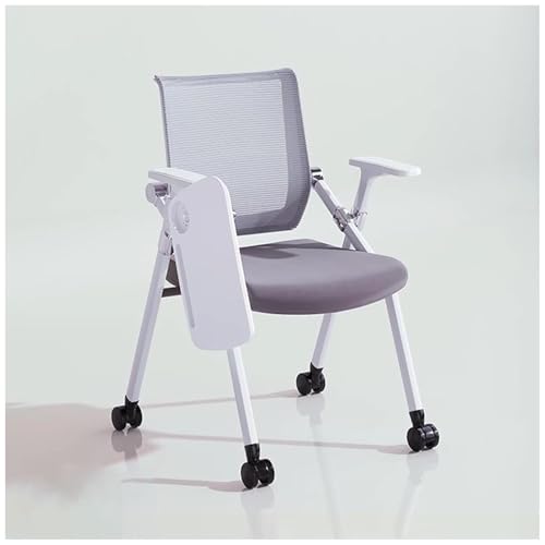 Schülerstuhl Mit Integriertem Schreibtisch, Klappbarer Und Stapelbarer Bürostuhl Mit Ergonomischer Rückenlehne, Atmungsaktiver Rückenlehne, Gewerbliche Schulungsstühle Für Zuhause, Schule, Partys Schülerstuhl Mit Integriertem Schreibtisch, Klappbarer Und Stapelbarer Bürostuhl Mit Ergonomischer Rückenlehne, Atmungsaktiver Rückenlehne, Gewerbliche Schulungsstühle Für Zuhause, Schule, Partys von FLEPYHB