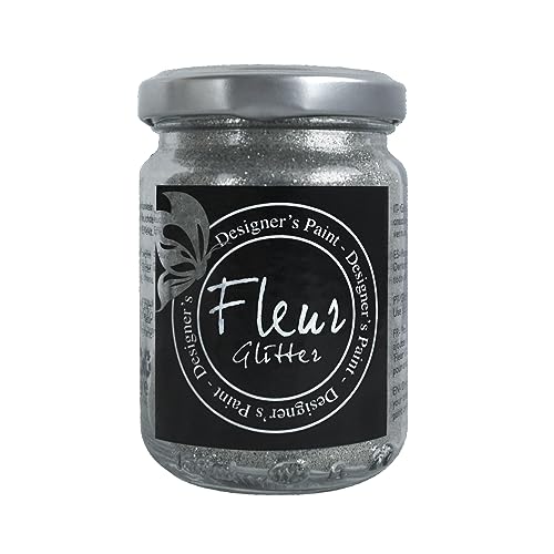 Fleur Designer'S Paint Fleur Glitter in Pulver - 90Gr - Silver von FLEUR DESIGNER'S PAINT