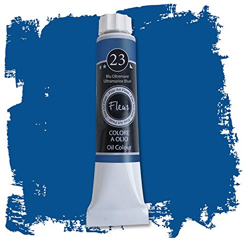 Fleur Ölfarbe, 60 ml, Nr. 23, Marineblau von FLEUR DESIGNER'S PAINT