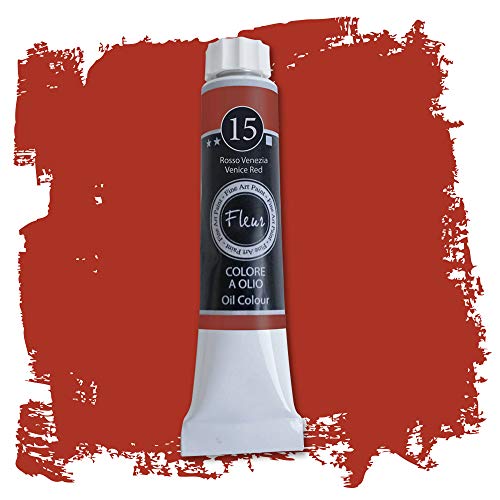 Fleur Ölfarbe 60 ml Nr. 15 VENEZIA ROT von FLEUR DESIGNER'S PAINT