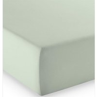 Fleuresse - Mako-Jersey-Spannlaken comfort Farbe mint 3240 Größe: 120 x 200 cm von FLEURESSE