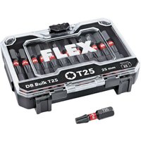 Bitset Bit Bohrschrauber Schrauber Set db Bulk T25 Torx 25 Stück 530491 - Flex Bitset Bit Bohrschrauber Schrauber Set db Bulk T25 Torx 25 Stück 530491 - Flex von Flex