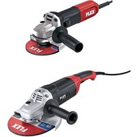 Flex Tools - Flex Winkelschleifer Set l 2200 230 + l 1100 125 Set 230/CEE von FLEX TOOLS