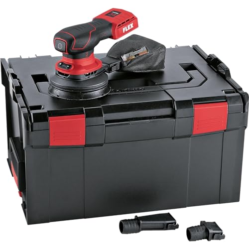 Flex Akku-Exzenterschleifer ORE 2-125 18-EC (ohne Akku, inkl. Transportkoffer, Schleifteller-ø 125 mm, Multisander mit Drehzahlregelung 18 V) 532082 von FLEX