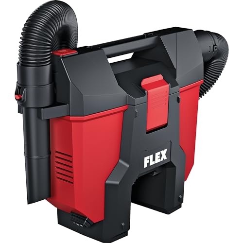 Flex Hüftsauger (mit manueller Filterabreinigung, 18 V, ohne AKKU, mit Tragegeschirr, Sauger, Staubsauger) 509981, Rot von FLEX