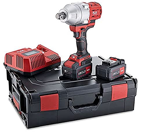 Flex Akku Schlagschrauber 18V (Schrauber Set inkl. Akku + Ladegerät) IW 3/4" 18.0-EC/5.0 Set - 492.647 von FLEX