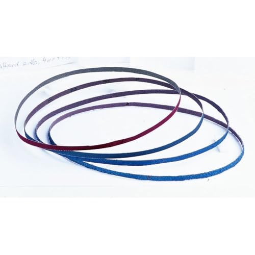 Flex Schleifband ZIRCOFLEX (10 Stück, 533x4 mm, Korn P 220, aus selbstschärfendem Zironkorund, für Stahl/Edelstahloberflächen, Schleifwerkzeug) 303.631 von FLEX