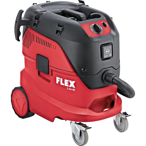 Flex Sicherheitssauger mit automatischer Filterabreinigung, 42 l, Klasse L S 44 (für Nassabsaugung, doppelwandiger stabiler Behälter) 444146 von FLEX