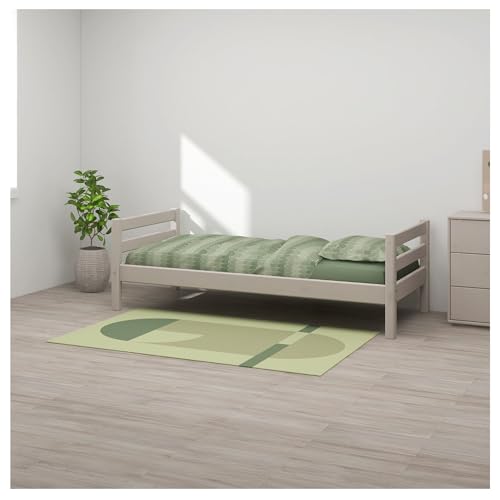 FLEXA Classic Kinderbett 90x200 cm | Das Kinder Bett hat EIN klassisches und skandinavisches Design | Das Bett ist aus massiver Kiefer gefertigt (Farbe: White Washed) von FLEXA