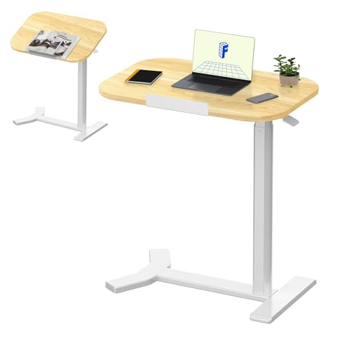 FLEXISPOT C-förmiger Beistelltisch Höhenverstellbar Beistelltisch Nachttisch für Sofa Schlafzimmer Wohnzimmer Büro Pneumatischer Stehpult Couchtisch für kleine Räume 60x40 Ahorn FLEXISPOT C-förmiger Beistelltisch Höhenverstellbar Beistelltisch Nachttisch für Sofa Schlafzimmer Wohnzimmer Büro Pneumatischer Stehpult Couchtisch für kleine Räume 60x40 Ahorn von FLEXISPOT