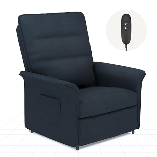 FLEXISPOT Elektrisch Relaxsessel - Verstellbarer TV Sessel, Fernsehsessel mit liegefunktion, 105° -155° verstellbare Rückenlehne – Relax Sessel，ergonomisch (Dunkelgrau) von FLEXISPOT