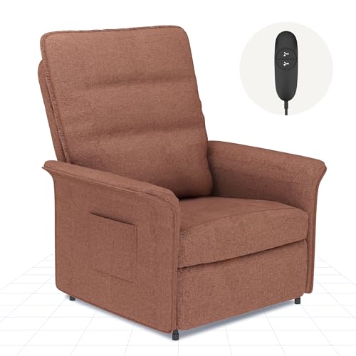 FLEXISPOT Elektrisch Relaxsessel mit verstellbare Rückenlehne- Verstellbarer TV Sessel, Fernsehsessel mit liegefunktion, 105° -155° verstellbare Rückenlehne – Relax Sessel，ergonomisch Khaki von FLEXISPOT