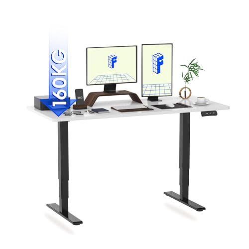 FLEXISPOT Höhenverstellbarer Schreibtisch Elektrisch, 3-Fach Teleskop & Dual-Motor, Belastbarkeit 160 KG, Bürotisch mit Memory-Funktion&Anti-Kollisionssystem(180 x 80 cm Weiß, Gestell Schwarz) FLEXISPOT Höhenverstellbarer Schreibtisch Elektrisch, 3-Fach Teleskop & Dual-Motor, Belastbarkeit 160 KG, Bürotisch mit Memory-Funktion&Anti-Kollisionssystem(180 x 80 cm Weiß, Gestell Schwarz) von FLEXISPOT
