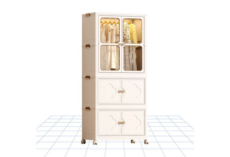 FLEXISPOT Schreibtisch Kinderschreibtisch Höhenverstellbar 120 x 60 CM (MIT 2xHaken& 1xBecherhalter, Kindersicherung, 16mm Abgerundete Tischecken, LED-Display & 3 Speichertaste), +zusammenklappbar Kleiderschrank mit Deckel von FLEXISPOT