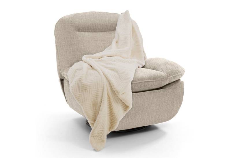 FLEXISPOT Sessel Schaukelsessel gemütlicher TV-Sessel, Relaxsessel (Schlafsessel mit USB, Drehsessel mit Rocking, Ruhesessel für Senioren & Stillenden), Versteckter Stauraum, 105° - 145° verstellbar, 159 KG belastbar von FLEXISPOT