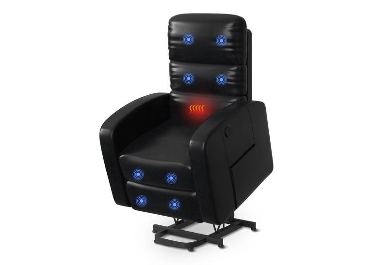 FLEXISPOT Sessel (mit Sitzheizung-, Massage- und Liegefunktion, mit Aufstehhilfe), Elektrischer Sessel, Fernsehsessel, Mit Aufstehhilfe von FLEXISPOT