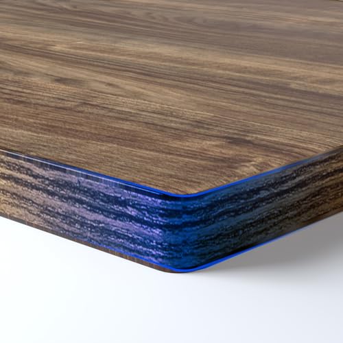 FlexiSpot Tischplatte 160x80 cm, 25 mm stark – EINTEILIGE Schreibtischplatte, DIY Bürotischplatte – Ideal für höhenverstellbare Schreibtische (Walnussbraun) von FLEXISPOT