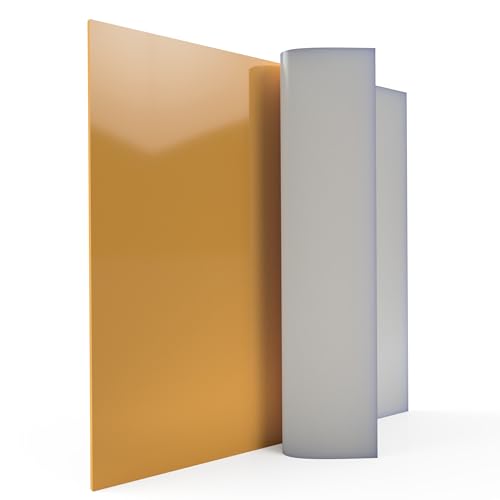 Acrylglas zuschnitt nach mass platte platten politur hpl platten 3mm Farben Glasklar und Größe Wählbar (Mango) von FLEXISTYLE