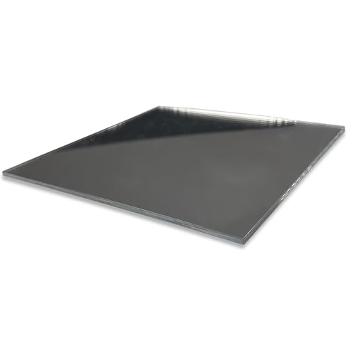 FLEXISTYLE Acryl Spiegel nach maß zuschnitt nach Mass personalisiert zuschneidbar spiegelplatten Wand Kinder kinderzimmer Dicke 3mm 6 Farben (Silber) von FLEXISTYLE