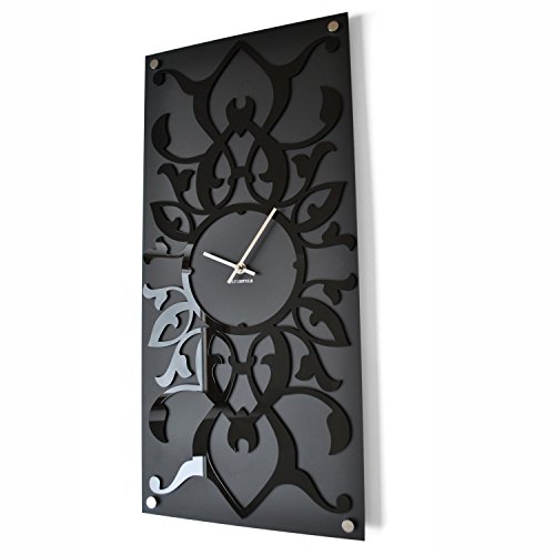 FLEXISTYLE Moderne Wanduhr AUSGEZEICHNET, Acrylglas, Wohnzimmer, Flur, hergestellt in der EU von FLEXISTYLE