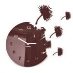 FLEXISTYLE Wanduhr, Dark Brown (wenge), Stück: 1 von FLEXISTYLE
