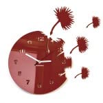 FLEXISTYLE Wanduhr, Schokobraun, Stück: 1 von FLEXISTYLE