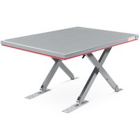 FLEXLIFT Flach-Scheren-Hubtisch, geschlossen, TK 1.200 kg, Plattform à 1.450 x 900 mm, 230 V von FLEXLIFT