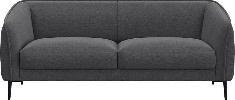 FLEXLUX 2,5-Sitzer Belle Designsofa, Couch, bequem durch Kaltschaum im Sitz, Skandinavisches Design, In hochwertiger Verarbeitung von FLEXLUX