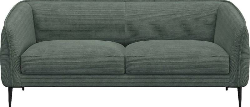 FLEXLUX 2,5-Sitzer Belle Designsofa, Couch, bequem durch Kaltschaum im Sitz, Skandinavisches Design, In hochwertiger Verarbeitung von FLEXLUX
