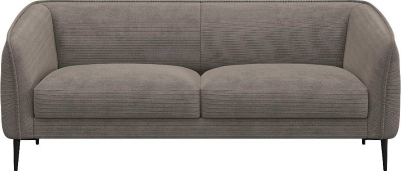 FLEXLUX 2,5-Sitzer Belle Designsofa, Couch, bequem durch Kaltschaum im Sitz, Skandinavisches Design, In hochwertiger Verarbeitung von FLEXLUX