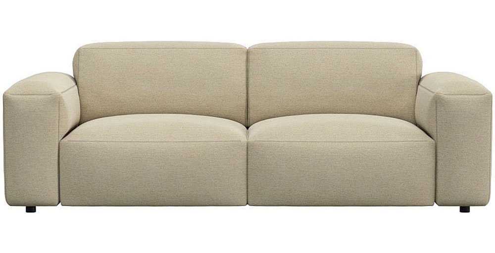 FLEXLUX 2,5-Sitzer Lucera Sofa, modern & anschmiegsam, Kaltschaum, Stahl-Wellenunterfederung von FLEXLUX