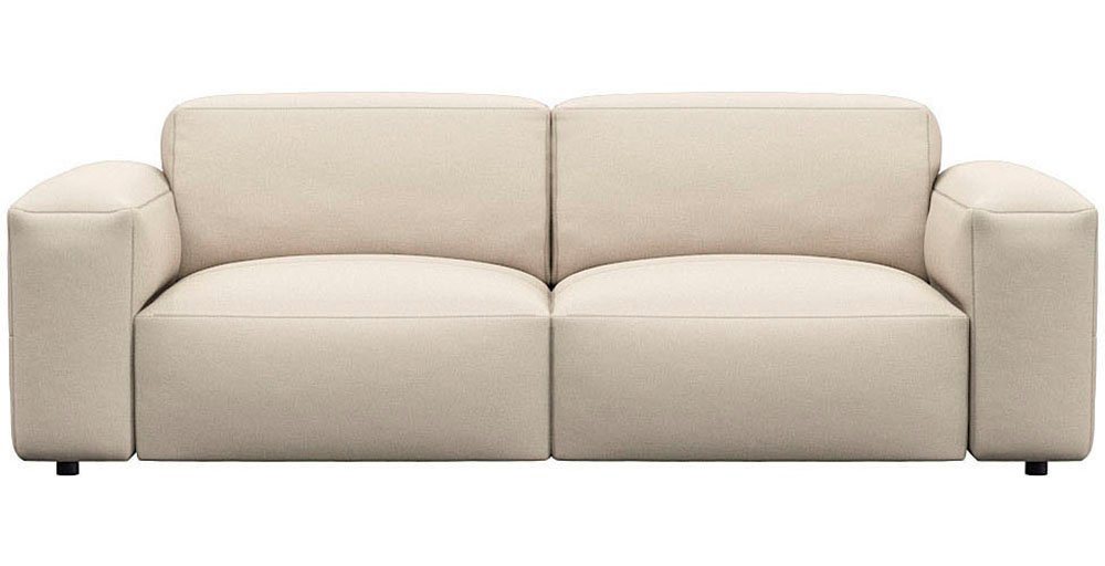 FLEXLUX 2,5-Sitzer Lucera Sofa, modern & anschmiegsam, Kaltschaum, Stahl-Wellenunterfederung von FLEXLUX