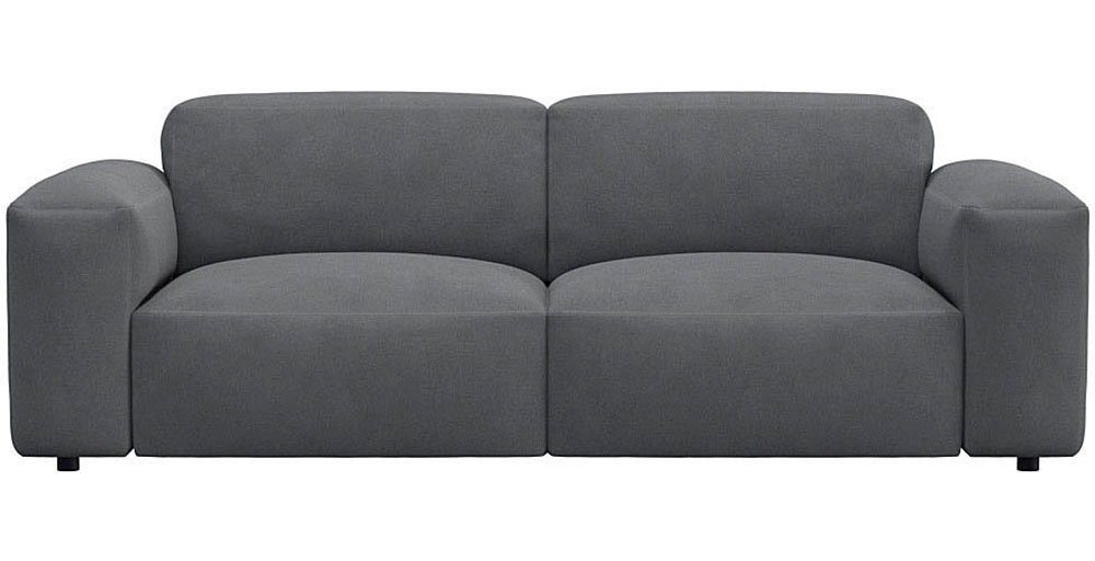 FLEXLUX 2,5-Sitzer Lucera Sofa, modern & anschmiegsam, Kaltschaum, Stahl-Wellenunterfederung von FLEXLUX