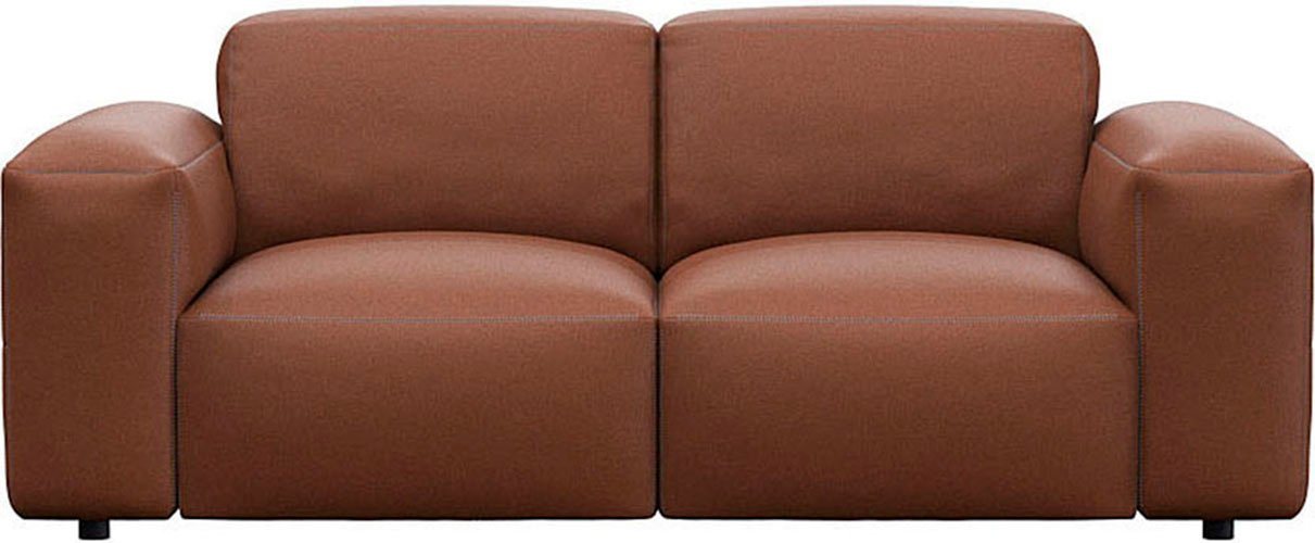 FLEXLUX 2-Sitzer Lucera Sofa, modern & anschmiegsam, Kaltschaum, Stahl-Wellenunterfederung von FLEXLUX