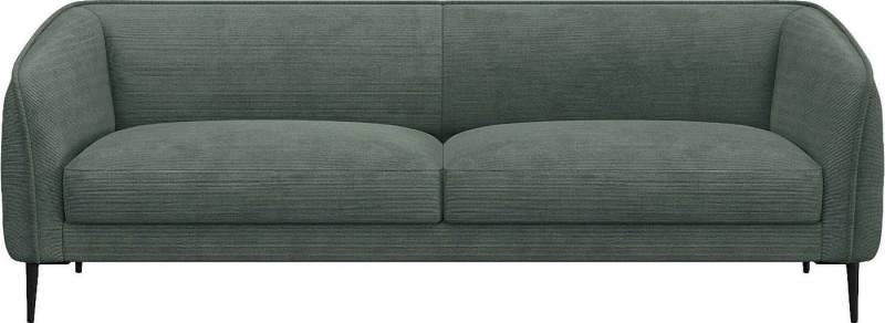 FLEXLUX 3-Sitzer Belle Designsofa, Couch, bequem durch Kaltschaum im Sitz, Skandinavisches Design, In hochwertiger Verarbeitung von FLEXLUX