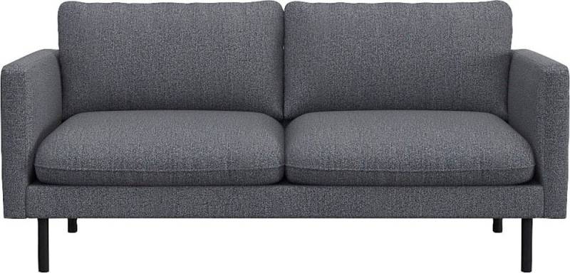 FLEXLUX 3-Sitzer Bolzano, Sitzaufbau mit Kaltschaum & Stahl-Wellen, loose Sitz -& Rückenkissen von FLEXLUX