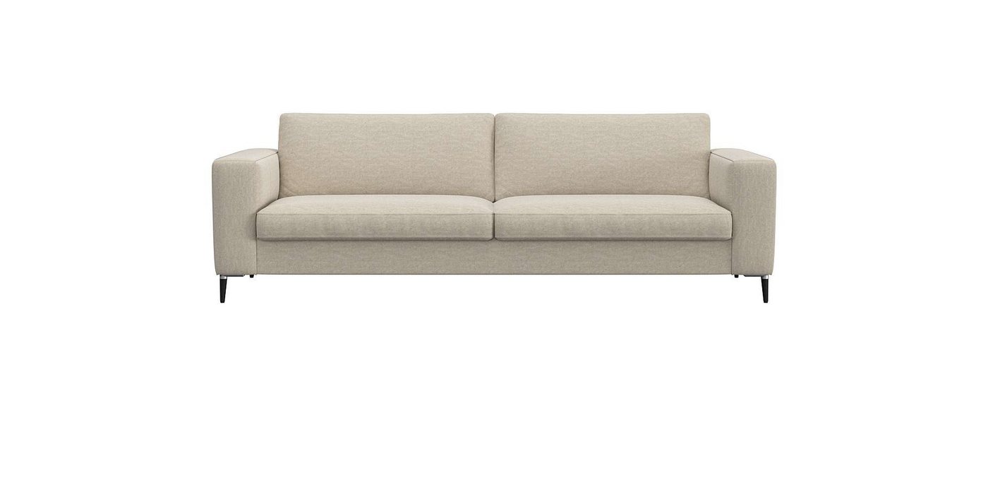 FLEXLUX 3-Sitzer Fiore, super Sitzkomfort durch Kaltschaum im Sitz, breite Armlehnen, Füße Alu+schwarz FLEXLUX 3-Sitzer Fiore, super Sitzkomfort durch Kaltschaum im Sitz, breite Armlehnen, Füße Alu+schwarz von FLEXLUX