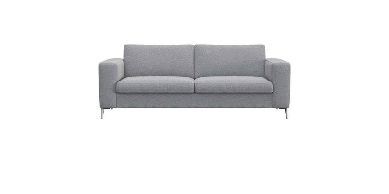 FLEXLUX 3-Sitzer Fiore, super Sitzkomfort durch Kaltschaum im Sitz, breite Armlehnen, Füße Alu von FLEXLUX