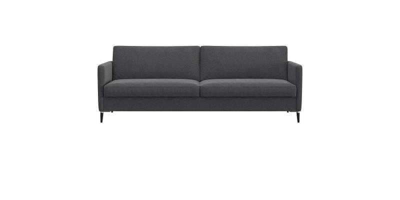 FLEXLUX 3-Sitzer Fiore, super Sitzkomfort durch Kaltschaum im Sitz, schmale Armlehnen, Füße Alu+schwarz FLEXLUX 3-Sitzer Fiore, super Sitzkomfort durch Kaltschaum im Sitz, schmale Armlehnen, Füße Alu+schwarz von FLEXLUX